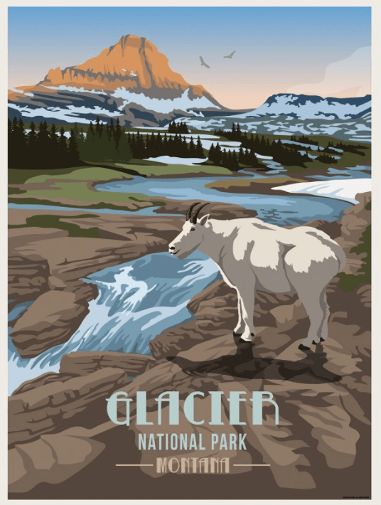National Park Vintage Posters