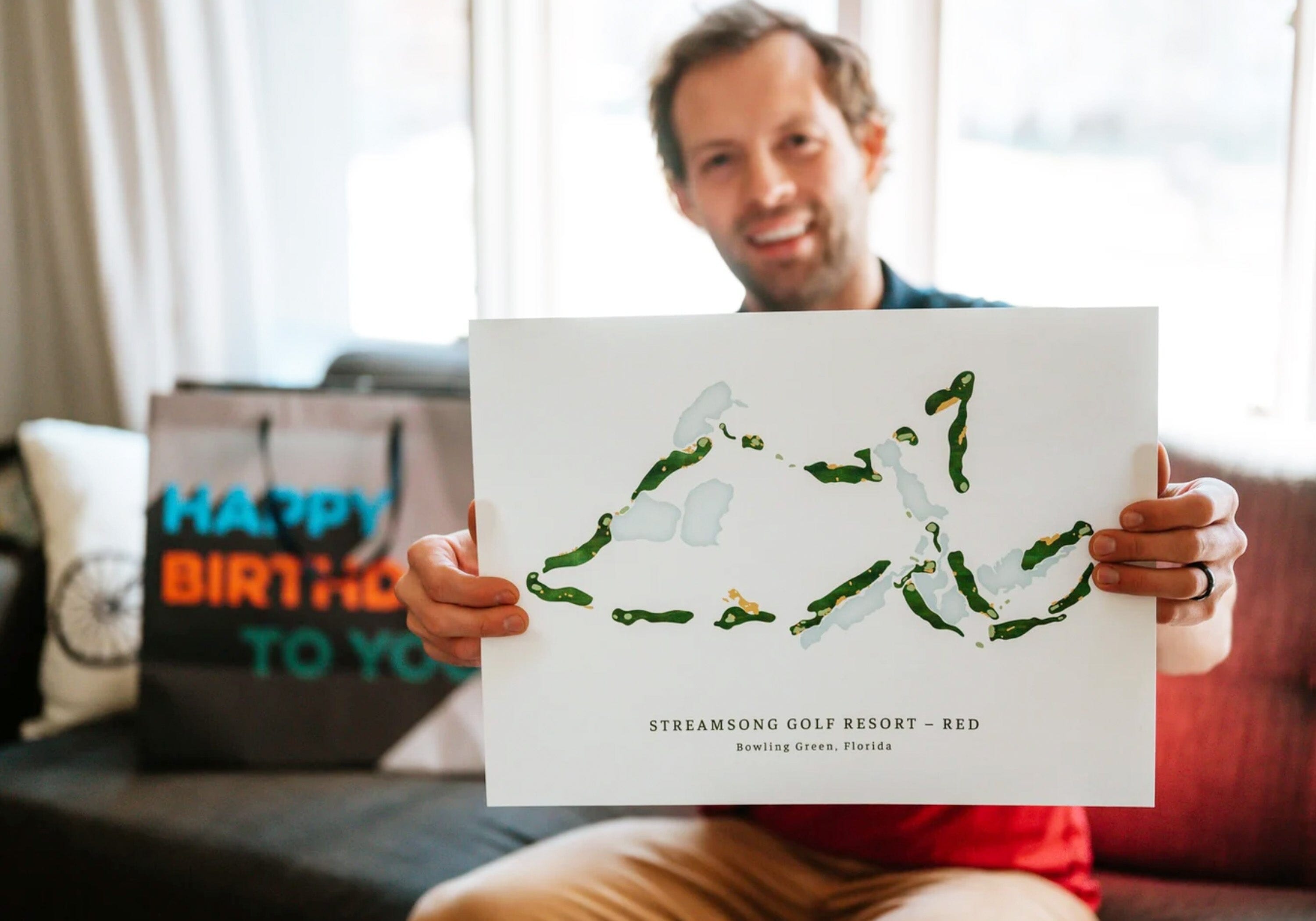 CUSTOM GOLF COURSE PRINTS