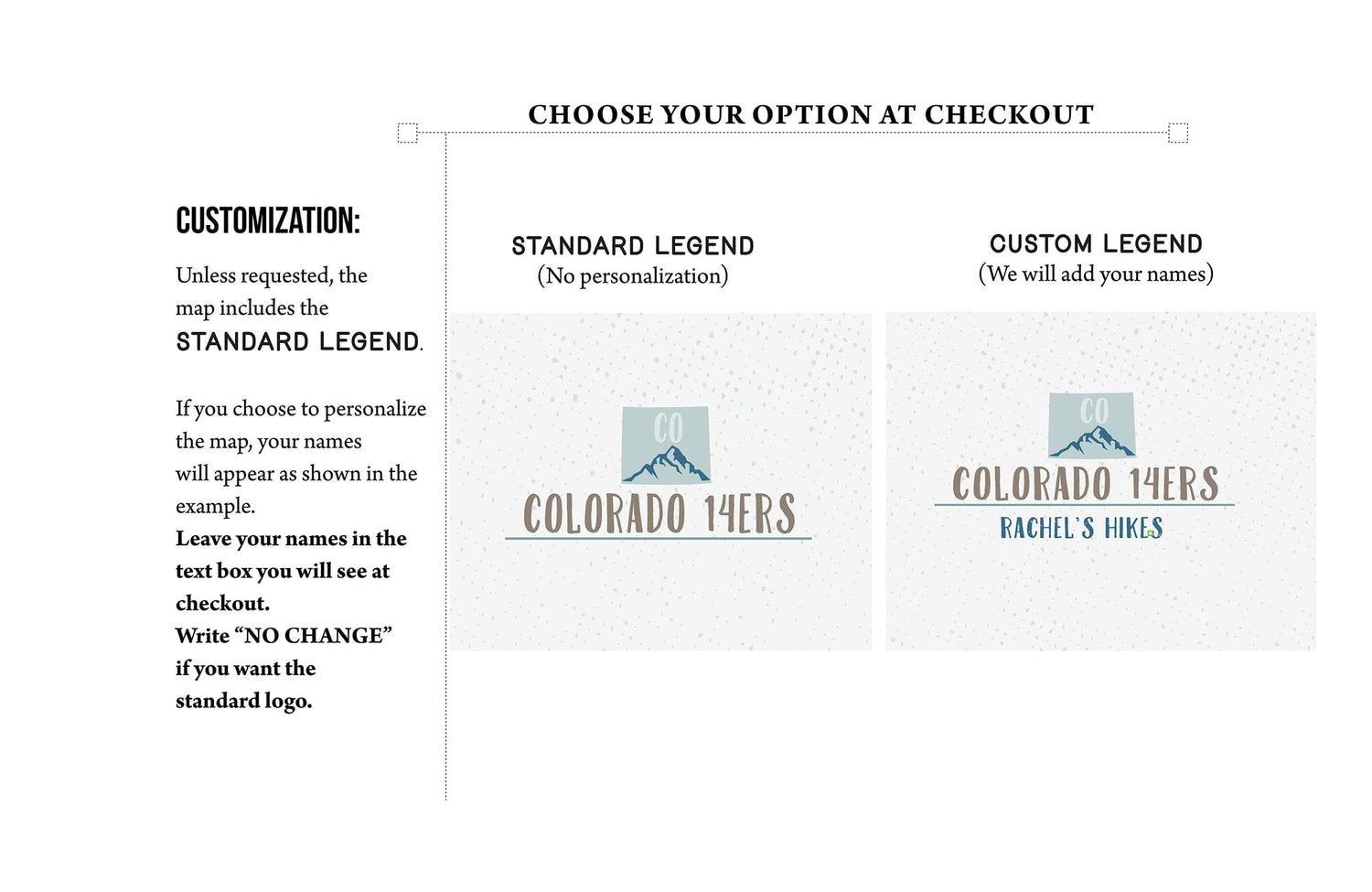 Colorado 14ers Pin Board, Push Pin Canvas, Personalized Map World Vibe Studio