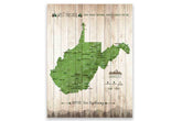 West Virginia State park Map Map World Vibe Studio