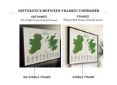 Scotland and Ireland Top 100 Golf Courses, Personalized – Push Pin Map Map OrderDesk 