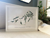 The Ocean Course Map, Kiawah Island, South Carolina, Gift for Golfer Map World Vibe Studio 