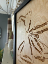 Custom Golf Course Maps Engraved on Birch Wood, Personalized Map World Vibe Studio 
