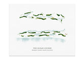 The Ocean Course Map, Kiawah Island, South Carolina, Gift for Golfer Map World Vibe Studio 