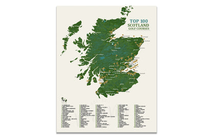 Personalized Push Pin Map of Scotland&