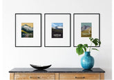 Colorado Fourteeners MINI Prints, Postcard Style, 58 Peaks Of The Rockies Map World Vibe Studio 