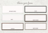 Golf Course Co-ordinates Sign, Canvas FARMHOUSE Style, Framed Option Map World Vibe Studio 