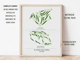 Golf Gifts, Custom Course Map with MULTIPLE Courses, FRAMED Golf Gifts For Men, Personalized Gift Map World Vibe Studio 
