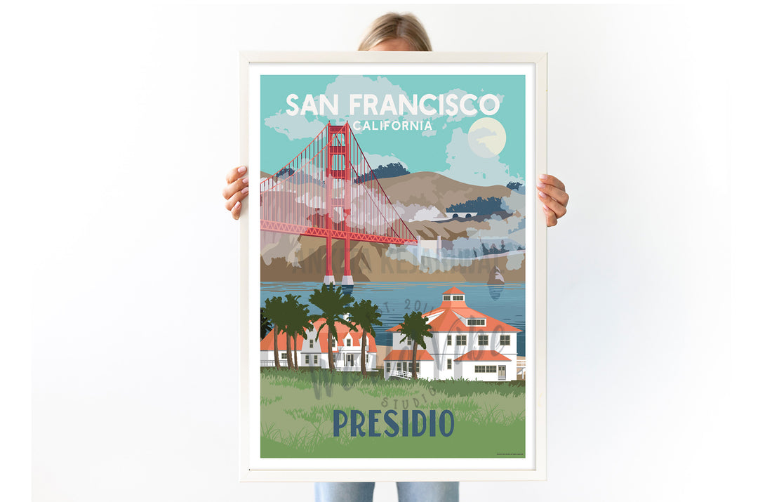 San Francico, Presidio Poster