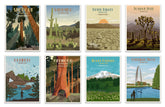 Great Sand Dunes National Park Poster, National Park Poster, National ParkWall Art, Unframed Map World Vibe Studio 
