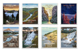 Great Sand Dunes National Park Poster, National Park Poster, National ParkWall Art, Unframed Map World Vibe Studio 