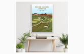 National Golf Links of America Poster, New York, Golf Clubs of America, Unframed Map World Vibe Studio 