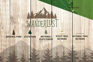 West Virginia State park Map Map World Vibe Studio 