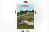 Bethpage Golf Club Poster, Poster, New York, Golf Clubs of America, Unframed Map World Vibe Studio 