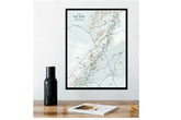 Blue Ridge Parkway Map Poster Map World Vibe Studio 