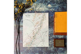 Blue Ridge Parkway Map Poster Map World Vibe Studio 