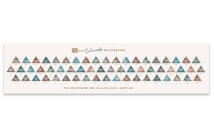 Colorado 14er, Gallery Wrapped Canvas, Push Pin Board Map World Vibe Studio 