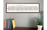 Colorado 14er, Gallery Wrapped Canvas, Push Pin Board Map World Vibe Studio 