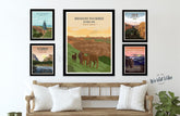Dry Tortugas National Park, Florida, National Park Prints, Unframed Map World Vibe Studio 