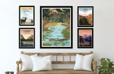 Everglades National Park, Florida, National Park Poster, Unframed Map World Vibe Studio 