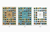 NH48 4000 Footers, White Mountains Poster, All-In-One, Wall Art, Unframed Poster World Vibe Studio 