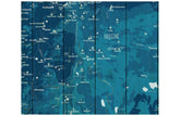 Northwest State Park Map, Washington and Oregon Poster Map World Vibe Studio 
