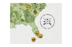 Scratch off Map, National Park Poster, 12X18 Inches Map World Vibe Studio 